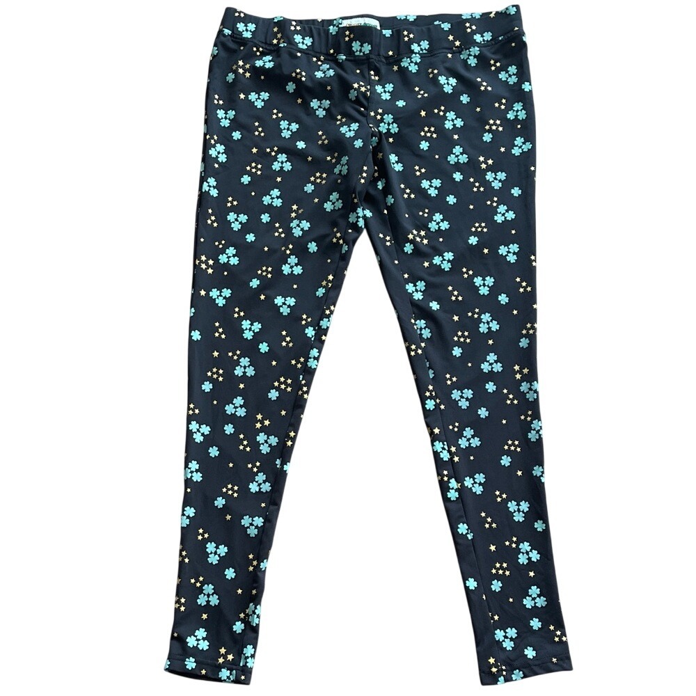 Tipsy Elves Womens St‎ Patrick's Day Shamrock Leggings XXL